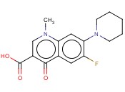 6-FLUORO-1-METHYL-4-OXO-7-(PIPERIDIN-1-YL)-1,4-DIHYDROQUINOLINE-3-CARBOXYLIC ACID
