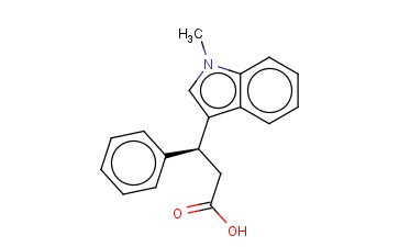 (3S)-(+)-3-(1-甲基<span class='lighter'>吲哚</span>)-3-苯<span class='lighter'>丙酸</span>