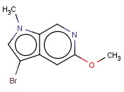 3-BROMO-5-METHOXY-1-METHYL-1H-PYRROLO[2,3-C]PYRIDINE