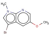 3-BROMO-5-METHOXY-1-METHYL-1H-PYRROLO[2,3-B]PYRIDINE