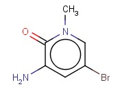 3-Amino-5-<span class='lighter'>bromo-1-methylpyridin</span>-2(1H)-one