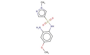N-(2-AMINO-4-METHOXYPHENYL)-1-METHYL-1H-PYRAZOLE-4-SULFONAMIDE