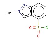 2-METHYL-2H-INDAZOLE-4-<span class='lighter'>SULFONYL</span> <span class='lighter'>CHLORIDE</span>