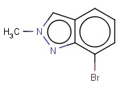 <span class='lighter'>7-BROMO-2-METHYL-2H-INDAZOLE</span>