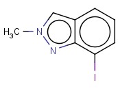 7-<span class='lighter'>IODO-2-METHYL-2H-INDAZOLE</span>