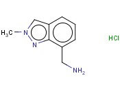 7-AMINOMETHYL-2-<span class='lighter'>METHYLINDAZOLE</span> HYDROCHLORIDE