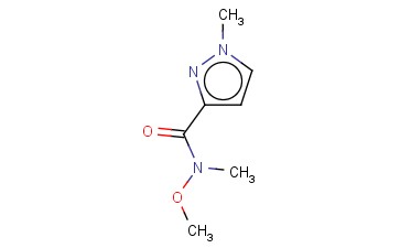 <span class='lighter'>N-METHOXY-N</span>,<span class='lighter'>1-DIMETHYL-1H-PYRAZOLE-3-CARBOXAMIDE</span>