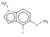 4-<span class='lighter'>氟</span>-5-甲氧基-1-<span class='lighter'>甲基</span><span class='lighter'>吲哚</span>