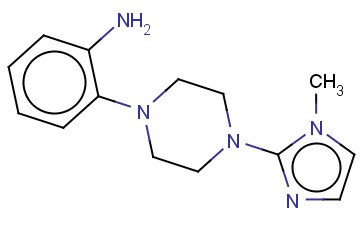 2-[4-(1-METHYL-1H-IMIDAZOL-2-YL)PIPERAZIN-1-YL]ANILINE