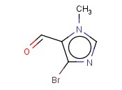 4-BROMO-1-METHYL-1H-<span class='lighter'>IMIDAZOLE</span>-5-CARBOXALDEHYDE
