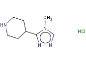 4-(4-甲基-4H-1,2,4-三唑-3-基)<span class='lighter'>哌啶</span><span class='lighter'>盐酸盐</span>