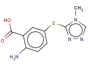 2-AMINO-5-(4-METHYL-4H-[1,2,4]TRIAZOL-3-YLSULFANYL)-BENZOIC ACID