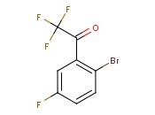 <span class='lighter'>2,2,2-Trifluoro</span>-1-(2-bromo-5-fluorophenyl)ethanone