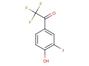 Ethanone, 2,2,2-<span class='lighter'>trifluoro</span>-1-(4-hydroxy-3-iodophenyl)-