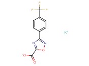 Potassium 3-(4-(trifluoromethyl)phenyl)-1,2,4-<span class='lighter'>oxadiazole</span>-5-carboxylate