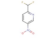 2-(DIFLUOROMETHYL)-<span class='lighter'>5-NITROPYRIDINE</span>