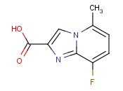 8-fluoro-5-methylimidazo[<span class='lighter'>1,2-a</span>]pyridine-2-<span class='lighter'>carboxylic</span> acid