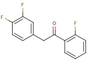 2-(3,4-<span class='lighter'>DIFLUOROPHENYL</span>)-1-(2-FLUOROPHENYL)ETHANONE