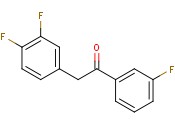 2-(3,4-<span class='lighter'>DIFLUOROPHENYL</span>)-1-(3-FLUOROPHENYL)ETHANONE