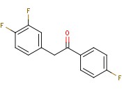 2-(3,4-<span class='lighter'>DIFLUOROPHENYL</span>)-1-(4-FLUOROPHENYL)ETHANONE