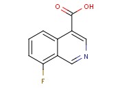 8-FLUOROISOQUINOLINE-4-<span class='lighter'>CARBOXYLIC</span> ACID