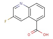 3-<span class='lighter'>FLUOROQUINOLINE</span>-5-CARBOXYLIC ACID