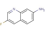 3-FLUOROQUINOLIN-7-<span class='lighter'>AMINE</span>