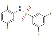 N-(2,5-difluorophenyl)-3,5-difluorobenzenesulfonamide