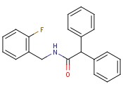 N-(2-Fluorobenzyl)-2,2-diphenylacetamide