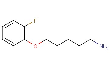 1-Pentanamine, 5-(2-fluorophenoxy)-