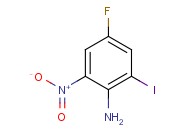 Benzenamine, 4-fluoro-2-iodo-6-nitro-