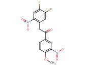 2-(4,5-difluoro-2-nitrophenyl)-1-(4-<span class='lighter'>methoxy</span>-3-nitrophenyl)ethanone