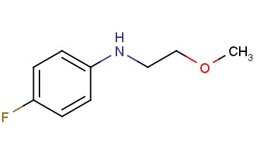 4-FLUORO-N-(2-METHOXYETHYL)-<span class='lighter'>BENZENAMINE</span>