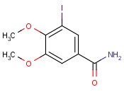 Benzamide, 3-<span class='lighter'>iodo</span>-4,5-dimethoxy-