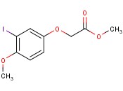 Acetic acid, 2-(3-<span class='lighter'>iodo</span>-4-methoxyphenoxy)- methyl ester