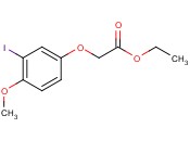 Acetic acid, 2-(3-<span class='lighter'>iodo</span>-4-methoxyphenoxy)- ethyl ester
