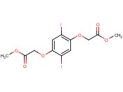 Acetic acid, 2,2'-[(2,5-diiodo-1,4-phenylene)bis(oxy)]bis-, 1,1'-dimethyl <span class='lighter'>ester</span>