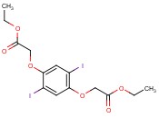Acetic acid, 2,2'-[(2,5-diiodo-1,4-phenylene)bis(oxy)]bis-, 1,1'-diethyl ester