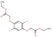 ACETIC ACID, 2,2'-[(2,5-DIIODO-1,4-<span class='lighter'>PHENYLENE</span>)BIS(OXY)]BIS-, 1,1'-DIETHYL ESTER