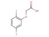 Acetic acid, 2-(2,5-diiodophenoxy)-
