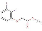 <span class='lighter'>Acetic</span> acid, 2-(2,3-diiodophenoxy)- methyl <span class='lighter'>ester</span>