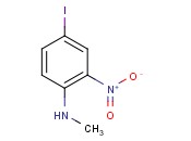 <span class='lighter'>BENZENAMINE</span>, 4-<span class='lighter'>IODO</span>-N-METHYL-2-NITRO-