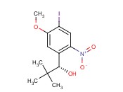 (R)-1-(4-<span class='lighter'>Iodo</span>-5-methoxy-2-nitrophenyl)-2,2-dimethylpropan-1-ol