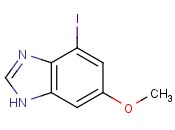 4-IODO-6-<span class='lighter'>METHOXY</span>-1H-BENZIMIDAZOLE