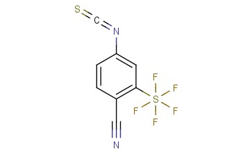 4-isothiocyanato-2-(pentafluorosulfanyl)benzonitrile