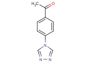 Ethanone, 1-[4-(<span class='lighter'>4H-1,2,4-triazol-4-yl</span>)phenyl]-