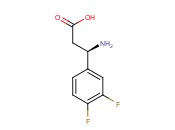 BENZENEPROPANOIC ACID, Β-<span class='lighter'>AMINO-3,4</span>-DIFLUORO-, (ΒR)-