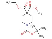 1-tert-butyl 4-ethyl 4-methyl piperidine-1,4,4-tricarboxylate