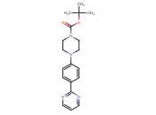 <span class='lighter'>TERT-BUTYL</span> 4-(4-(PYRIMIDIN-2-YL)PHENYL)PIPERAZINE-1-<span class='lighter'>CARBOXYLATE</span>