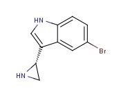 3-((2R)AZIRIDIN-2-YL)-5-<span class='lighter'>BROMOINDOLE</span>